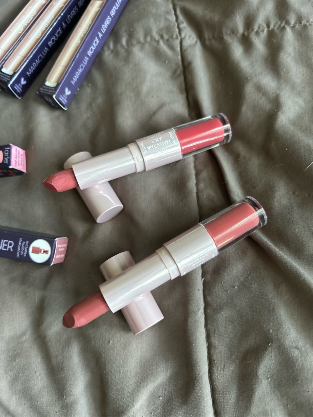 Tarte Maracuja 9 Piece Juicy Lip Collection Pink, Coral, Rose, Nude BRAND NEW - Picture 6 of 15